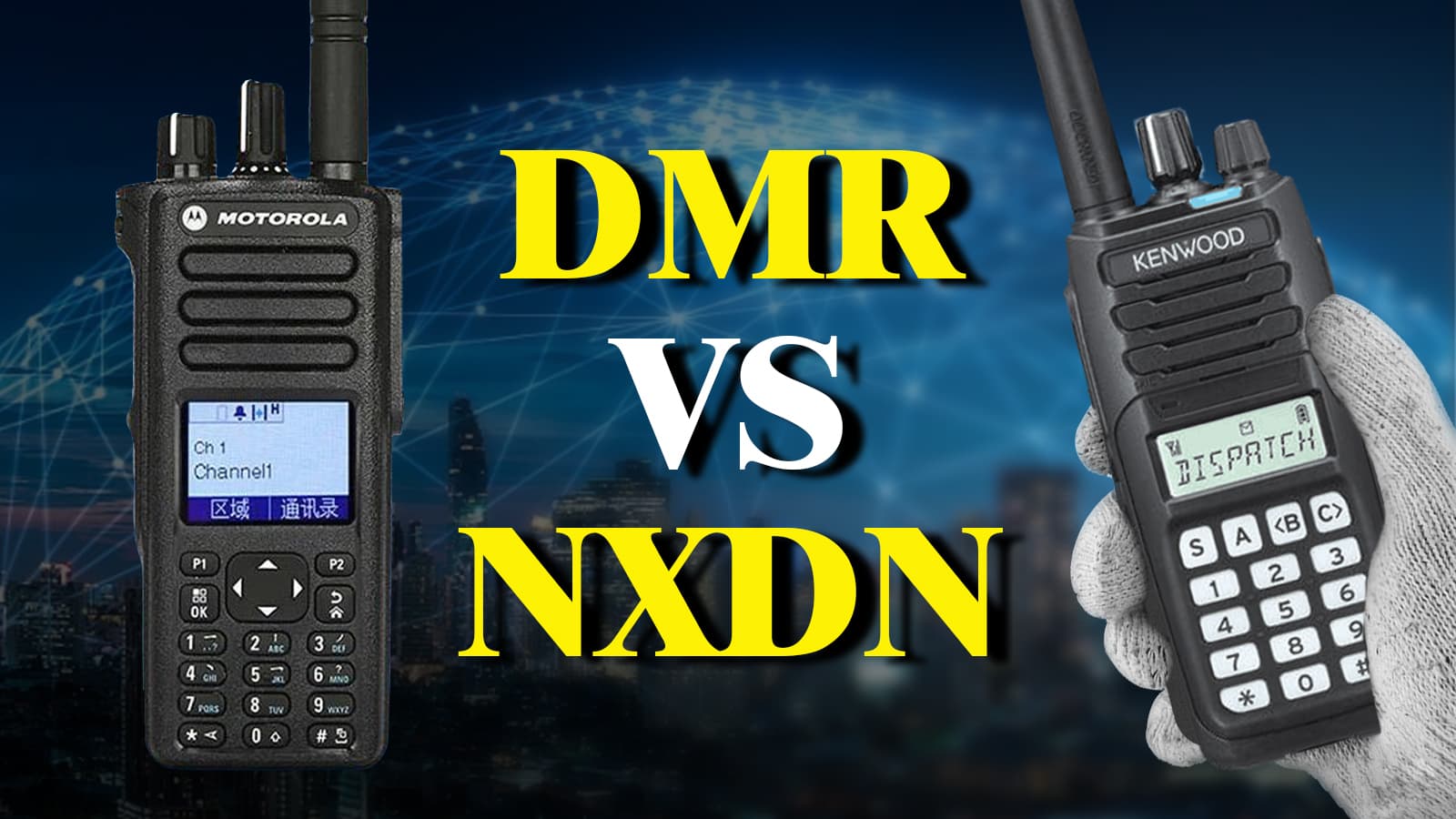 Motorola vs Kenwood Digital Two-Way Radio Protocol Comparison