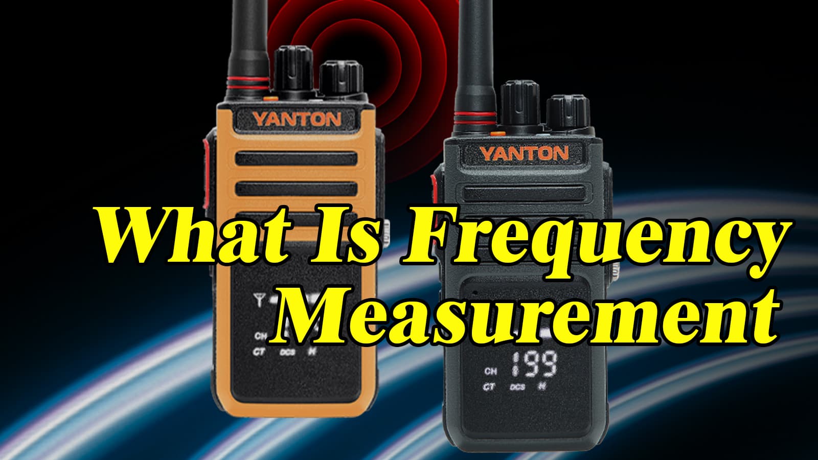 O que é o recurso de medição de frequência no Walkie Talkie?